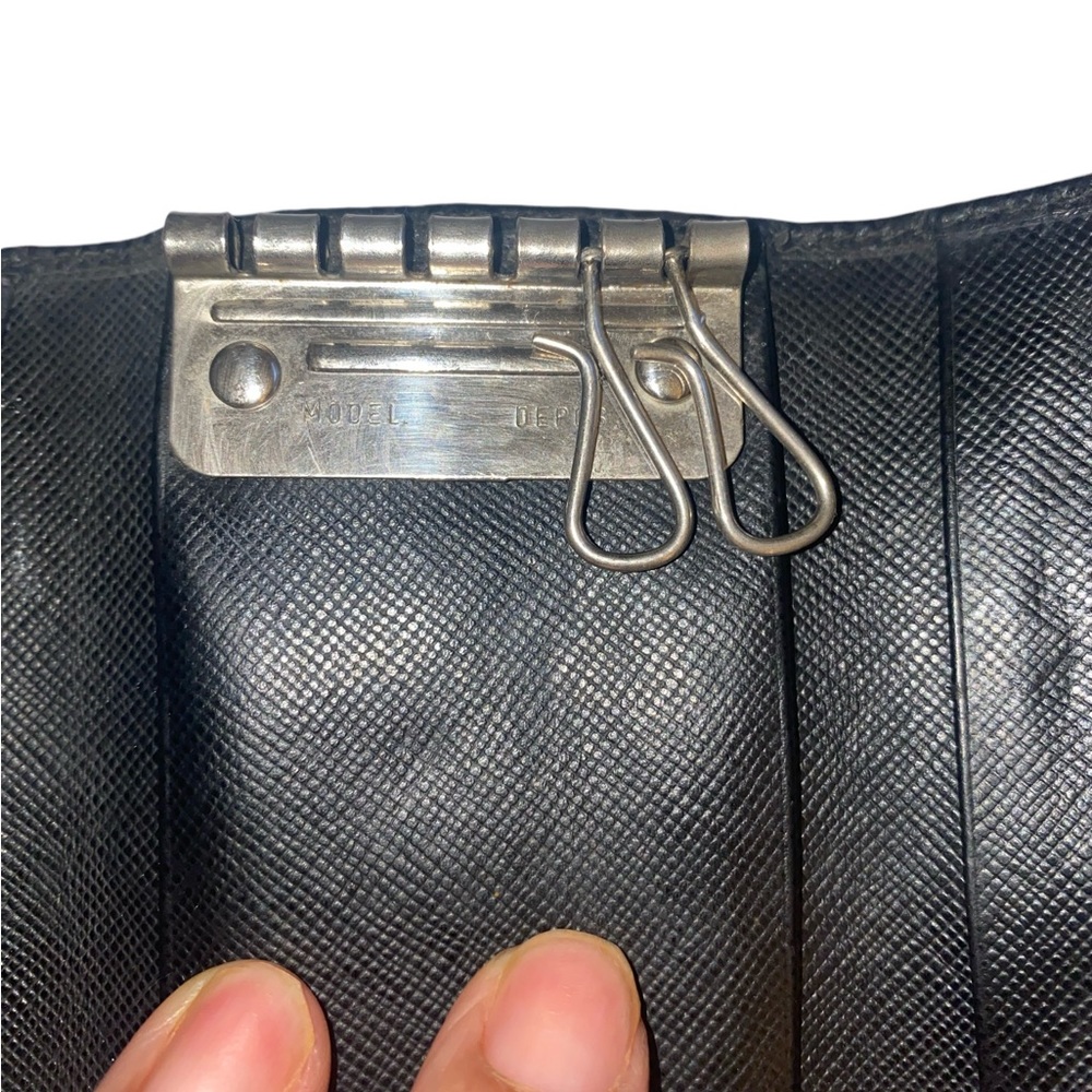 Prada Saffiano Leather Key Ring Holder - Picture 14 of 16